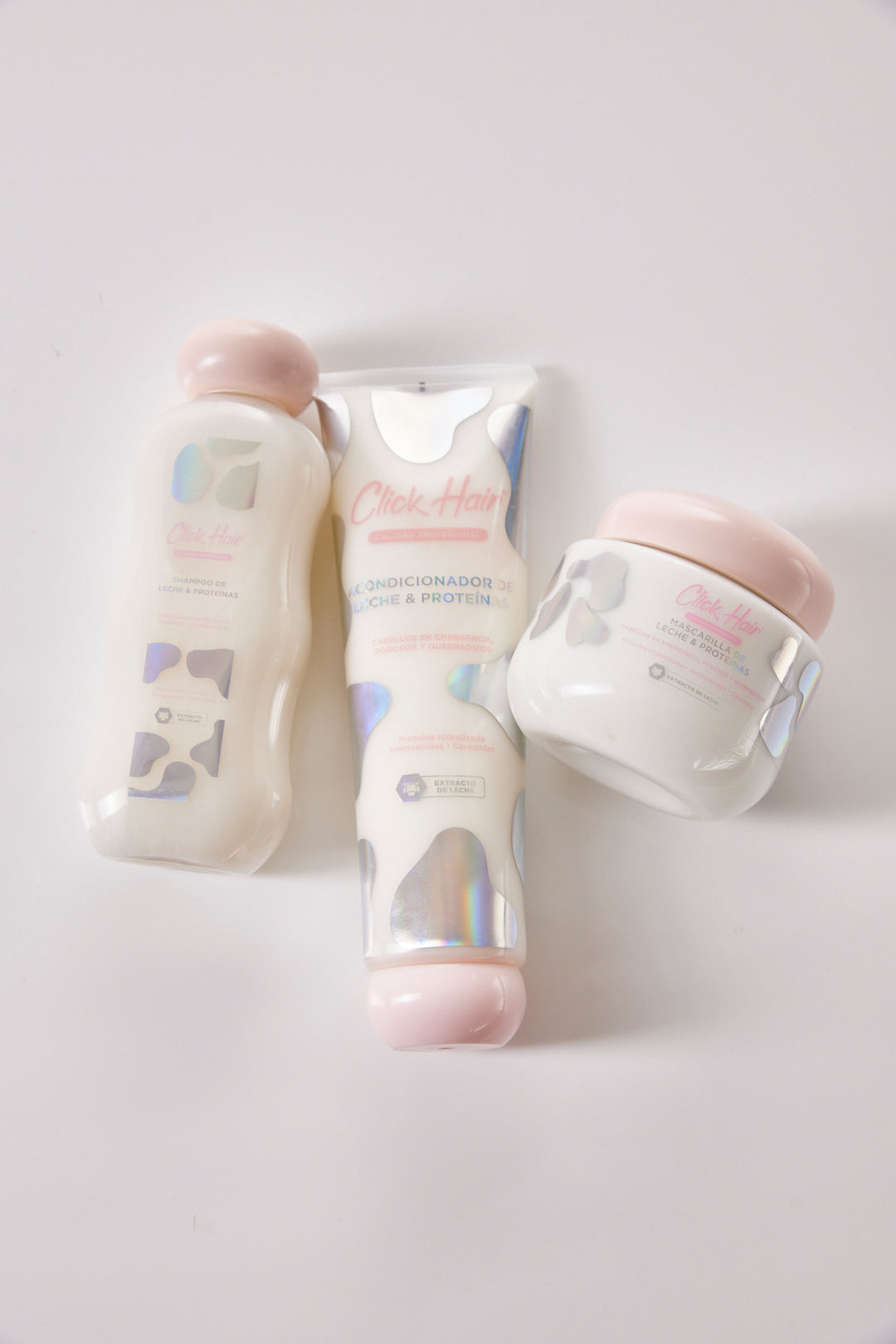 Kit Capilar Rescate Total Leche y Proteínas Click Hair