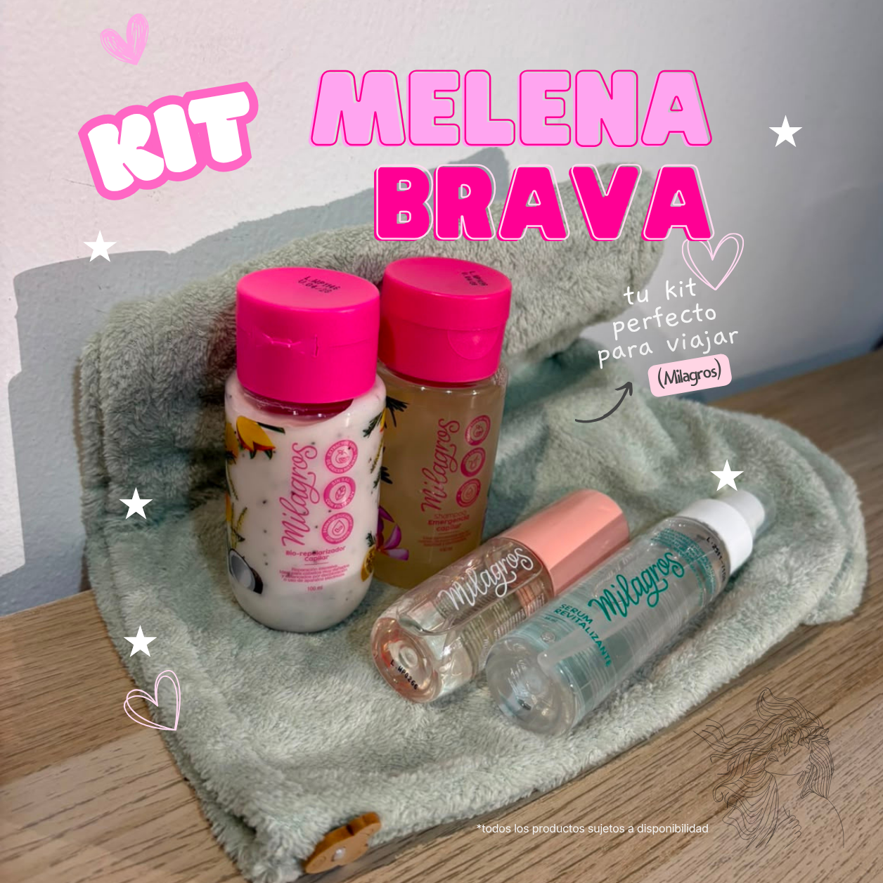 Kit Melena Brava