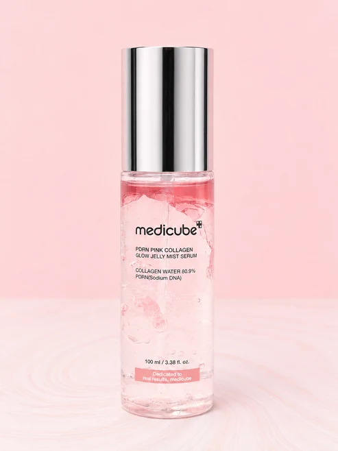 PDRN Pink Collagen Glow Jelly Mist Serum